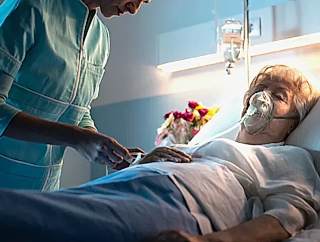 Услуги по уходу за тяжелыми больными